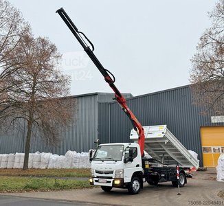 Mitsubishi Canter 9C18 - 95 Tkm - Kipper - Kran gebraucht