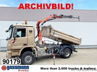 Mercedes-Benz Actros 1841 AK 4x4 mit Kran Palfinger PK9001-EH B gebraucht