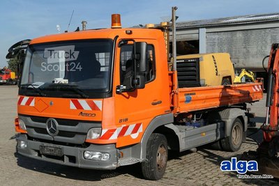 MERCEDES-BENZ 818 Atego 4x2, 2x AHK, Meiller, Hydr., Tempomat gebraucht