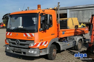 MERCEDES-BENZ 818 Atego 4x2, 2x AHK, Meiller, Hydr., Tempomat gebraucht