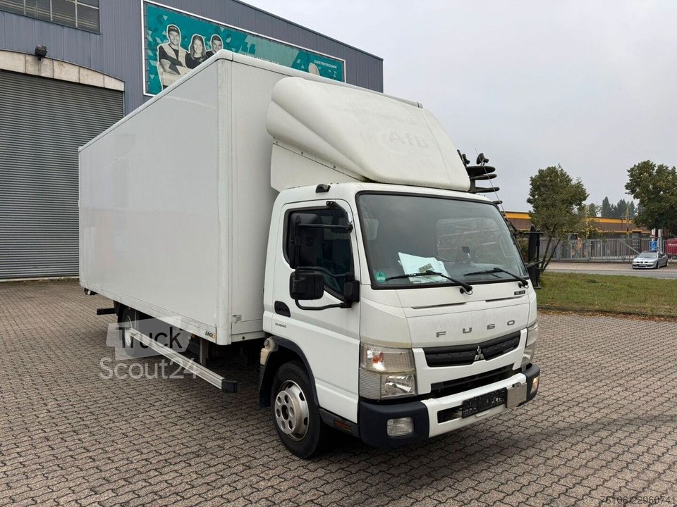 FUSO Canter 7C15 Koffer mit Ladebordwand gebraucht