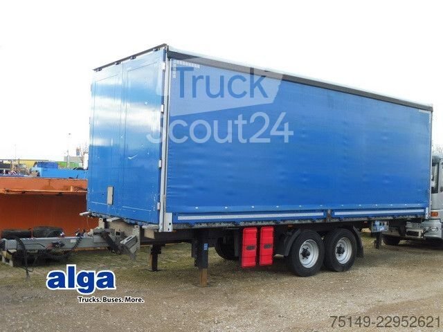 SPIER ZGL 255, Tandem, Durchlader, Schiebeplane, BPW gebraucht