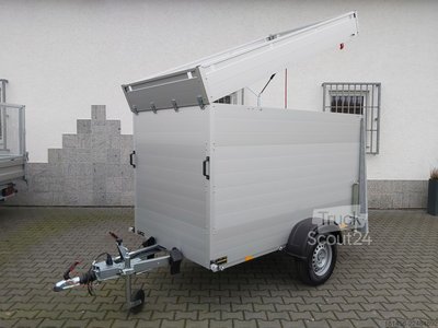 Anssems direkt günstig verfügbar Alukoffer mit Deckel GTB 1200 VT 3 153cm Innenhöhe 1200kg gebremst neu
