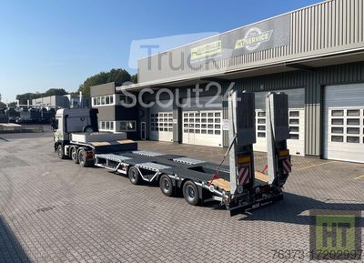 MAX Trailer 3-Achs-Tele-Semi-Radmulden u. Rampen neu