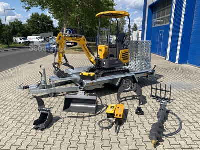 Berger Kraus BK1250JSR mit Kubota Motor neu