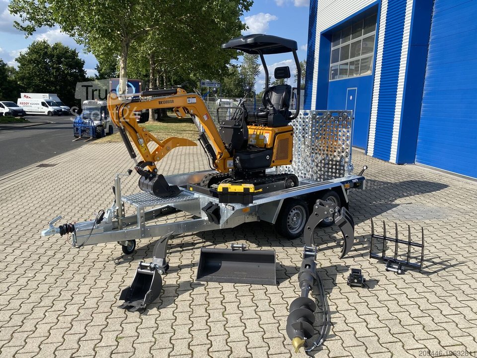 Berger Kraus BK1300JSR mit Kubota Motor + Schwenkarm neu
