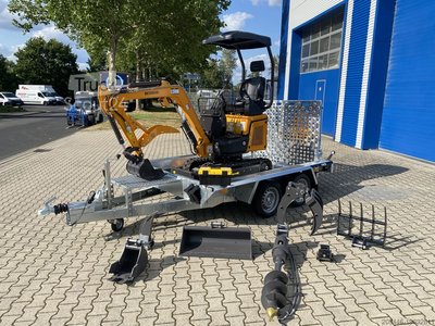 Berger Kraus BK1300JSR mit Kubota Motor + Schwenkarm neu