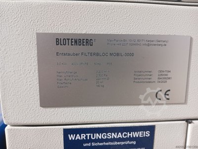 Blotenberg FILTERBLOC MOBIL-3000