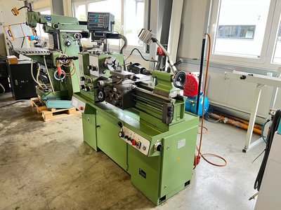 1993 WEILER Praktikant 160B Leit- und Zugspindeldrehmaschine
