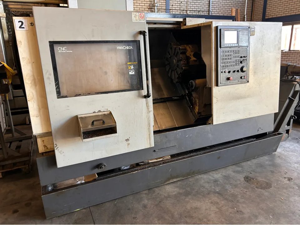 2007 Hwacheon CUTEX-240 CNC-Drehmaschine