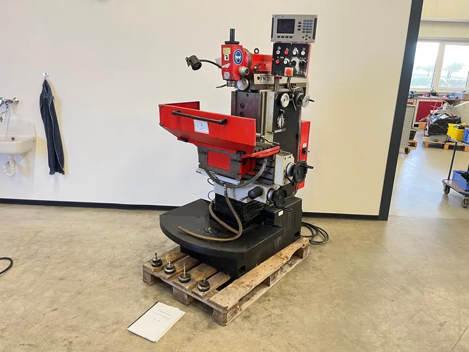 2007 INTOS FN 20 Universal-Fräsmaschine
