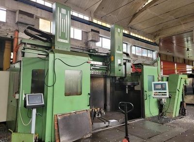 SAMU RST-32 CNC vertical turret lathe with cnc