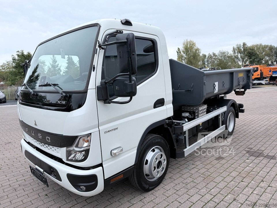 FUSO Canter 7C18 HYFA Abrollkipper inkl. Mulde neu