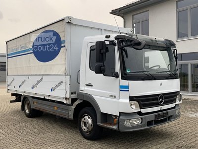 MERCEDES-BENZ Atego 916 816L_ 5m kurz_ Klima_ Bordwände_ Türen gebraucht