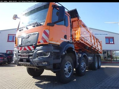 MAN TGS 41.520 8x8 BB CH 8x8, Meiller Trigenius, Bor gebraucht