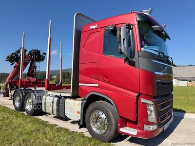 VOLVO FH 500 HOLZ LKW+KRAN PENZ 12Z7.90*2020*EURO6* gebraucht