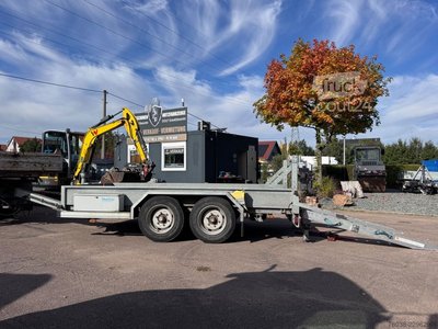 HUMBAUR HS 654020 TA-BS Tieflader Rampen Tandem gebraucht