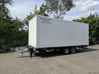 Möslein TKO 105 D 7m weiß  Tandem- Koffer, Durchladbar, wenig benutzt gebraucht