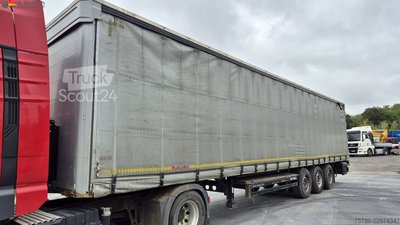 Kögel SN24 Standard Edscha, XXL Zertifikat SAF Achsen gebraucht