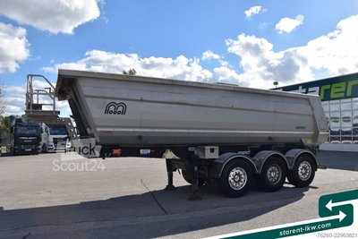 MENCI 3-Achs Kipper 27m  Alufelgen Liftachse SAF Achse gebraucht