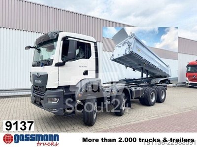MAN TGS 35.480 8x8 BB CH, Hohe Bauart, Nebenantrieb neu