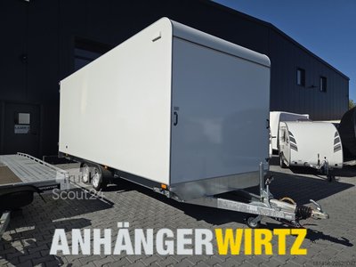 trailershop XXL 600x230x220cm aero 100km/H 3500kg neu