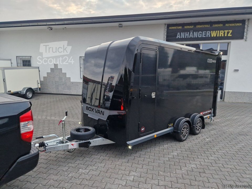 Brian James Trailers schöner Box Van 400x180cm black neu