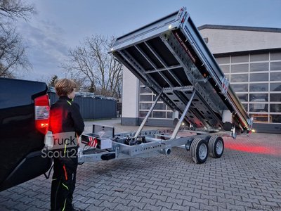 Brian James Trailers 526-4020 400x200x30cm Tandem elektro Kipper Stahl 3500kg verfügbar neu