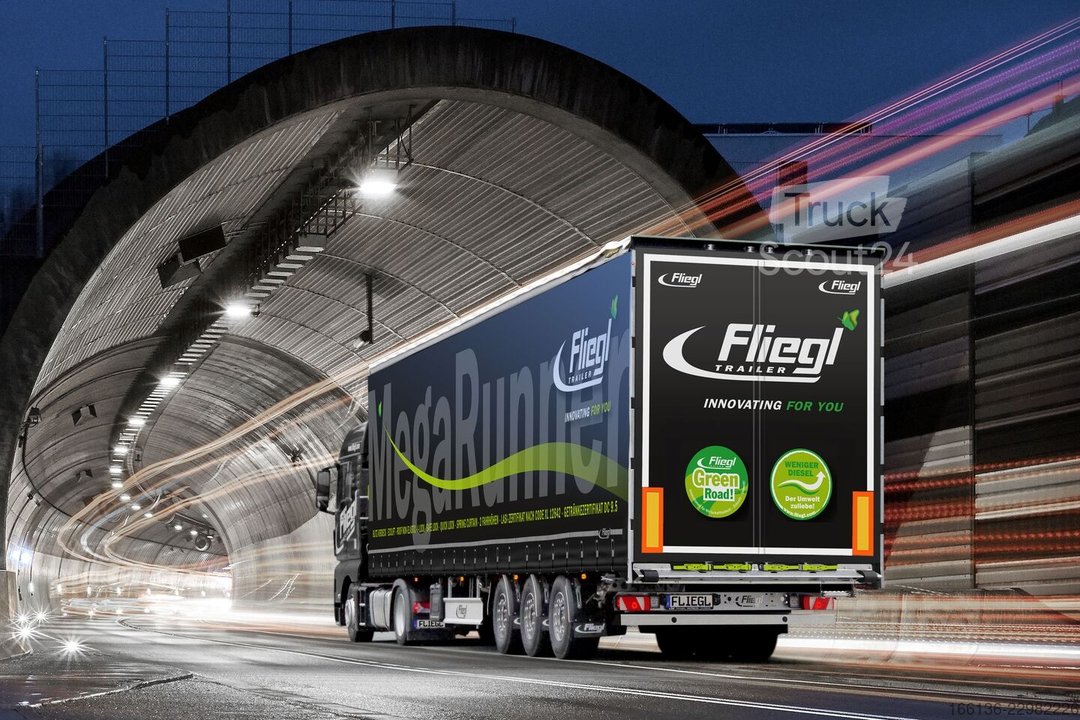Fliegl SDS 390 MegaRunner Curtainsider neu