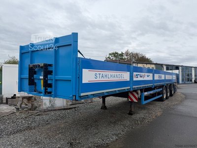 WEB-TRAILER 3-Achs.Alcoa.Lenkachse.Liftachse.Stahltransporte gebraucht