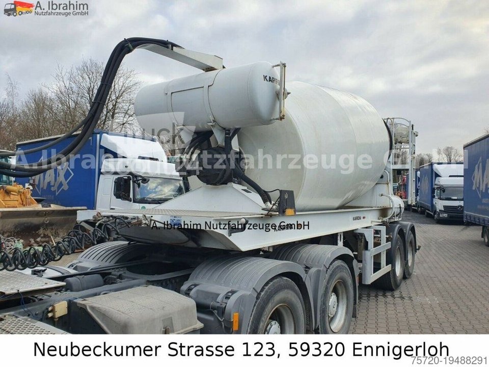 Betonmischerauflieger  Karrena 12 cbm, 2 achsen gebraucht