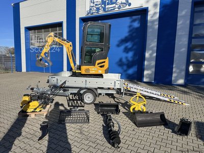 Berger Kraus BK1000KJSR Komplettpaket *SCHWENKARM* Ausstellungsmaschine