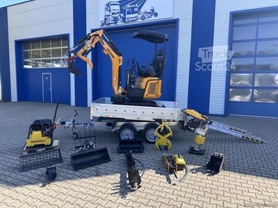 Berger Kraus BK1350JSR Komplettpaket *KUBOTA* Ausstellungsmaschine