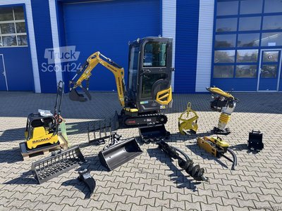 Berger Kraus BK1250KJSR Komplettpaket *KUBOTA* Ausstellungsmaschine