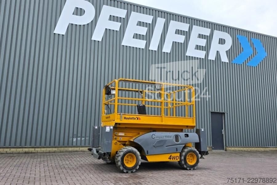 Haulotte COMPACT 10DX Diesel, 4x4 Drive, 10.2m Working Heig gebraucht