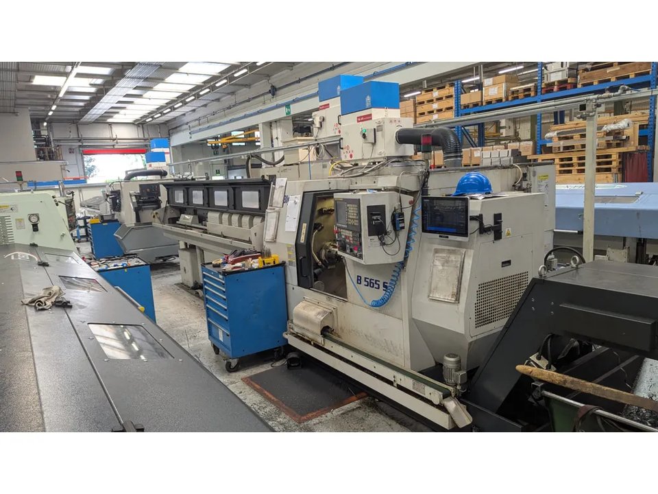 BIGLIA B.565-S CNC-Drehmaschine mit Stabzuführung