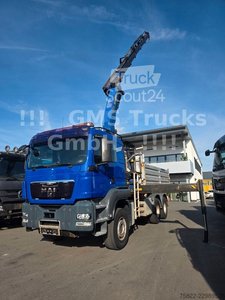 MAN TGS 33.480 / 6X4 / Mei BORDM /25m Kran Palfinger gebraucht