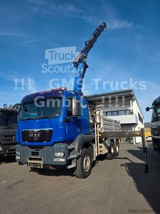 MAN TGS 33.480 / 6X4 / Mei BORDM /25m Kran Palfinger gebraucht