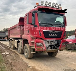 MAN TGS 35.500 / 8X6 / 18 Kubik Mulde / MOTOR NEU gebraucht