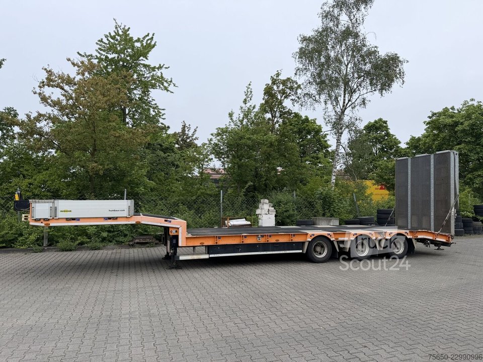 Humbaur HTS30  3 Achs Satteltieflader, neuwertig gebraucht