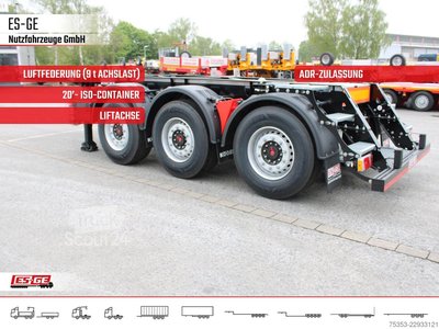 KÖGEL PORT 20 TANKPLEX Containerchassis neu