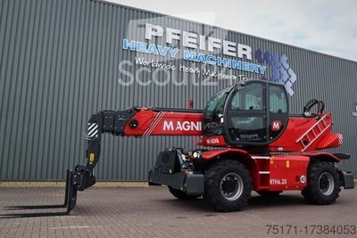 Magni RTH 6.25 Valid inspection, 6t Cap. 25m Boom, Forks gebraucht