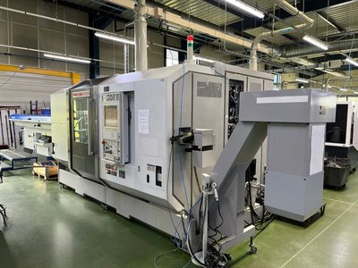 2010 Mori Seiki NZ2000 T2Y – Iemca Doppelspindel-CNC-Drehbank mit Stabzufuhr
