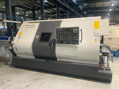 2011 Nakamura Super NTJ – Iemca Twin-Spindel CNC-Drehbank mit Zuführungszufuhr