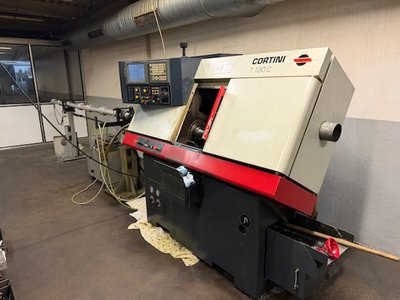 1998 Cortini T120C – CNC-Drehbank mit LNS-Hydrobar-Rohr