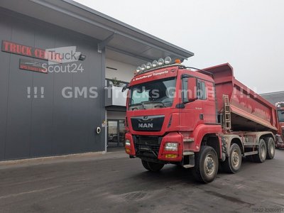 MAN TGS 35.500 / 8X6 / 18 Kubik Mulde / MOTOR NEU gebraucht