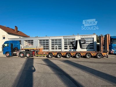 GOLDHOFER STZ MPA 6(245) 12t Achsen ausziehbar Rampen gebraucht