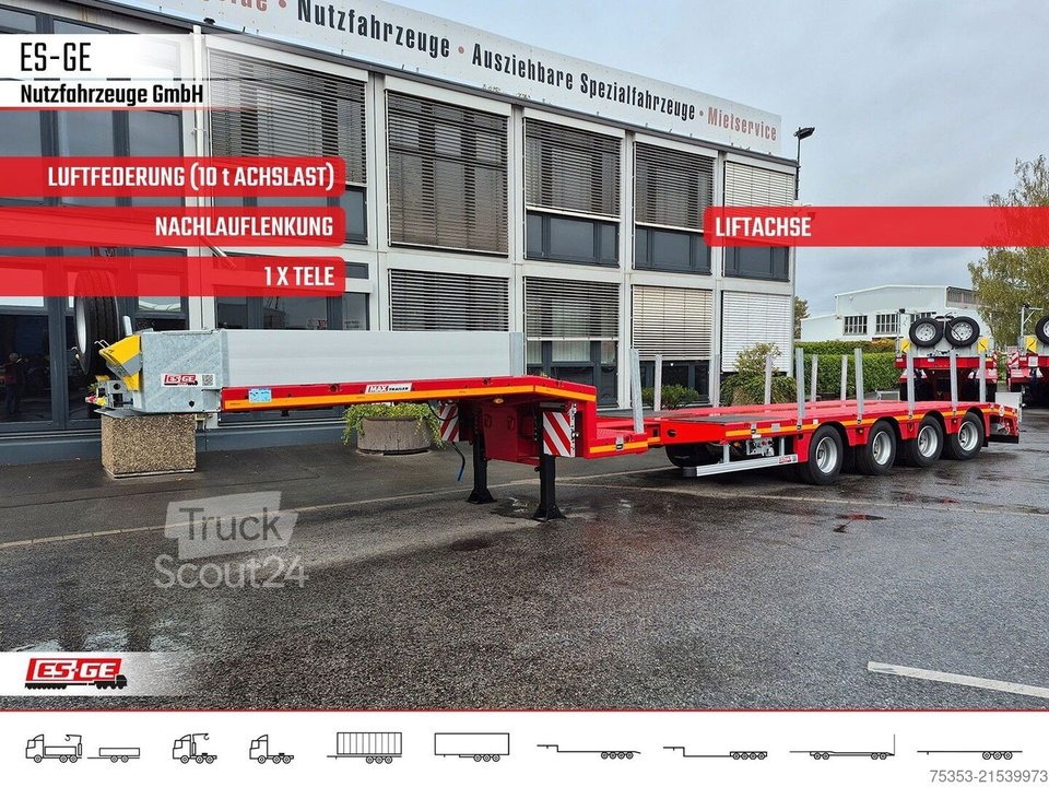 FAYMONVILLE MAX Trailer MAX100 Semi-Tieflader neu