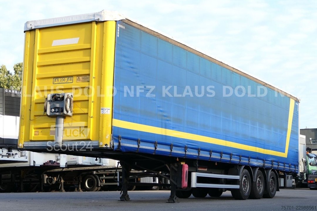 FRUEHAUF Pritsche Plane SAF Achsen Liftachse gebraucht