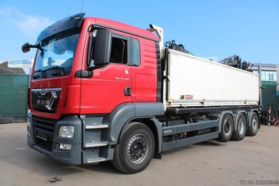 MAN TGS 35.470 8x2 BL KRAN LOGLIFT F J 2640 Nr: 855 gebraucht